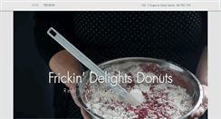 Desktop Screenshot of frickindelights.com